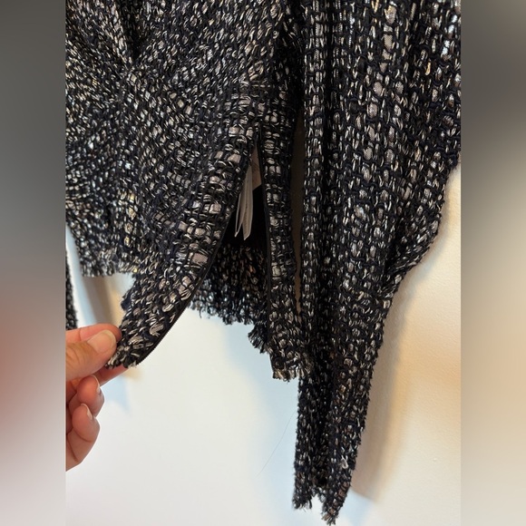 IRO PARIS Guarda Cropped Metallic Bouclé Top, 
Size : small Waist - Picture 11 of 16